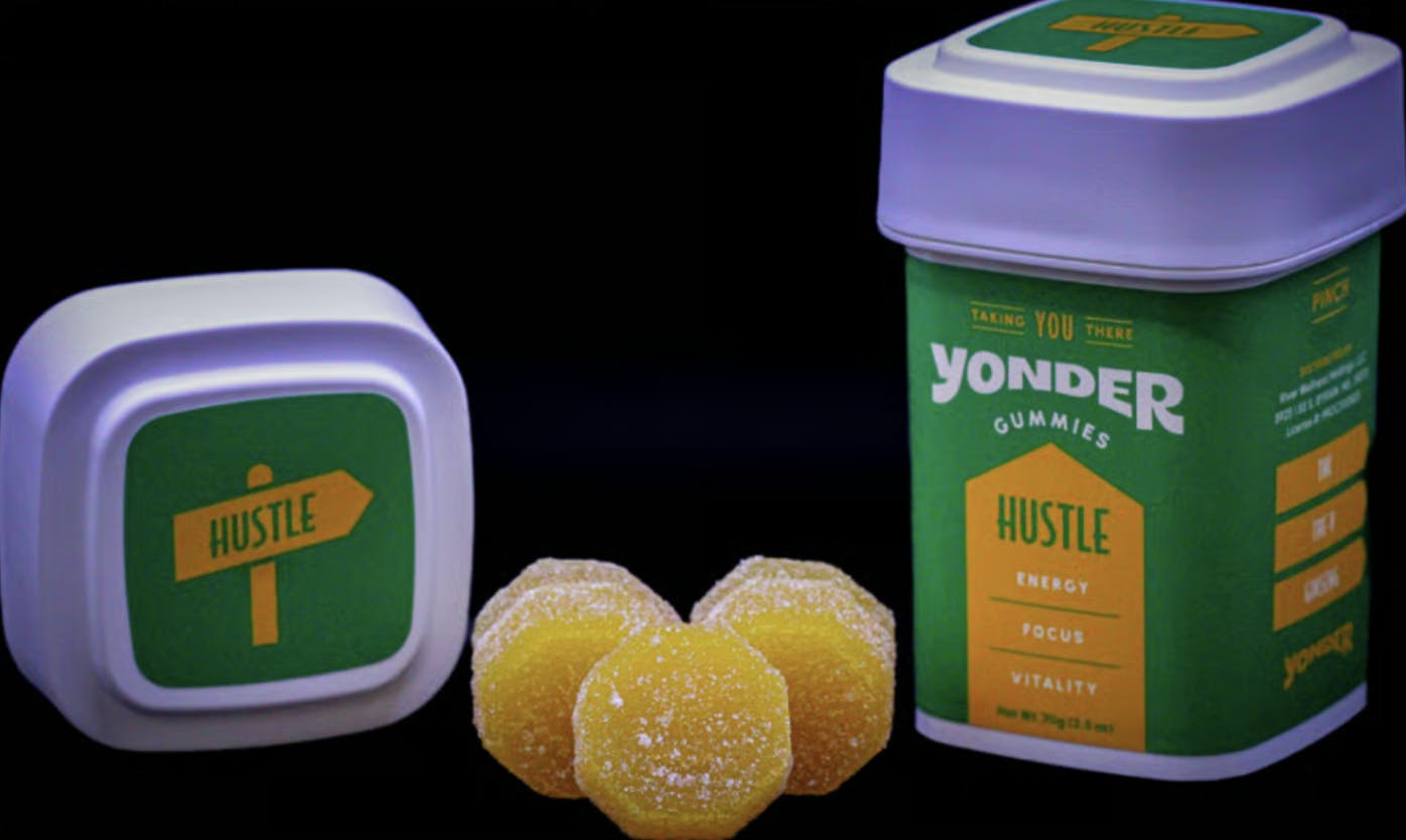 Yonder | Lemon Meringue | 500mg HUSTLE Gummies 25pk by Yonder