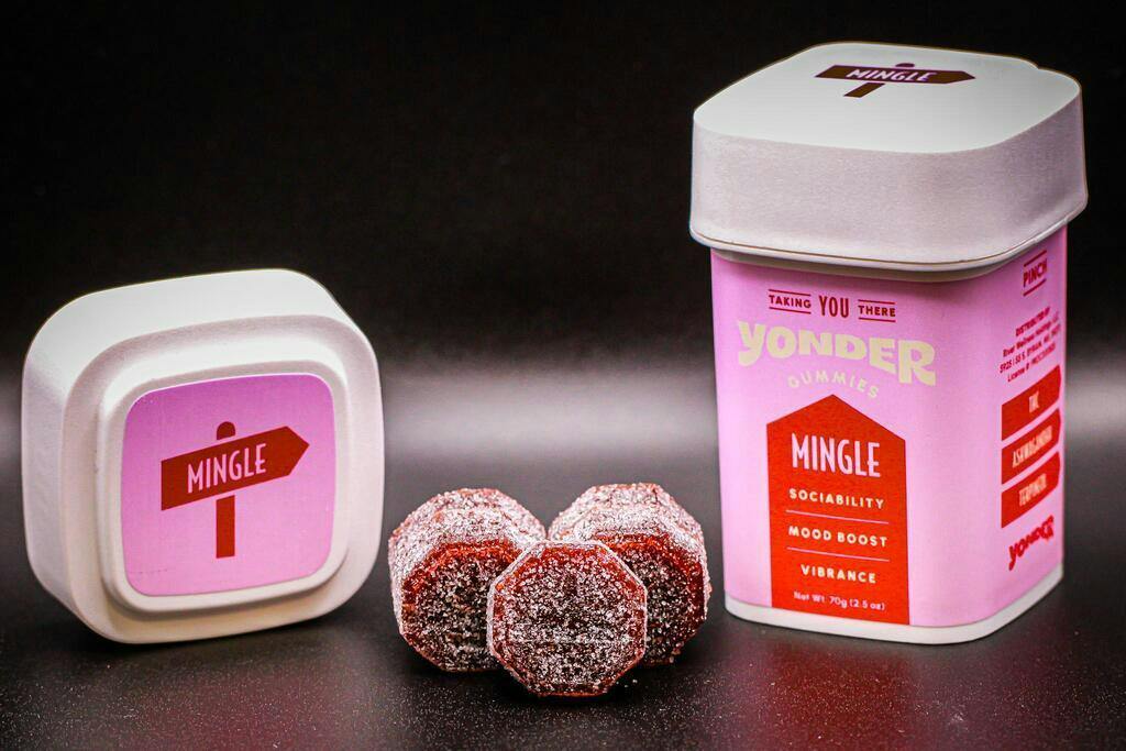 Yonder | Passion Fruit | 100mg MINGLE Gummies 10pk by Yonder