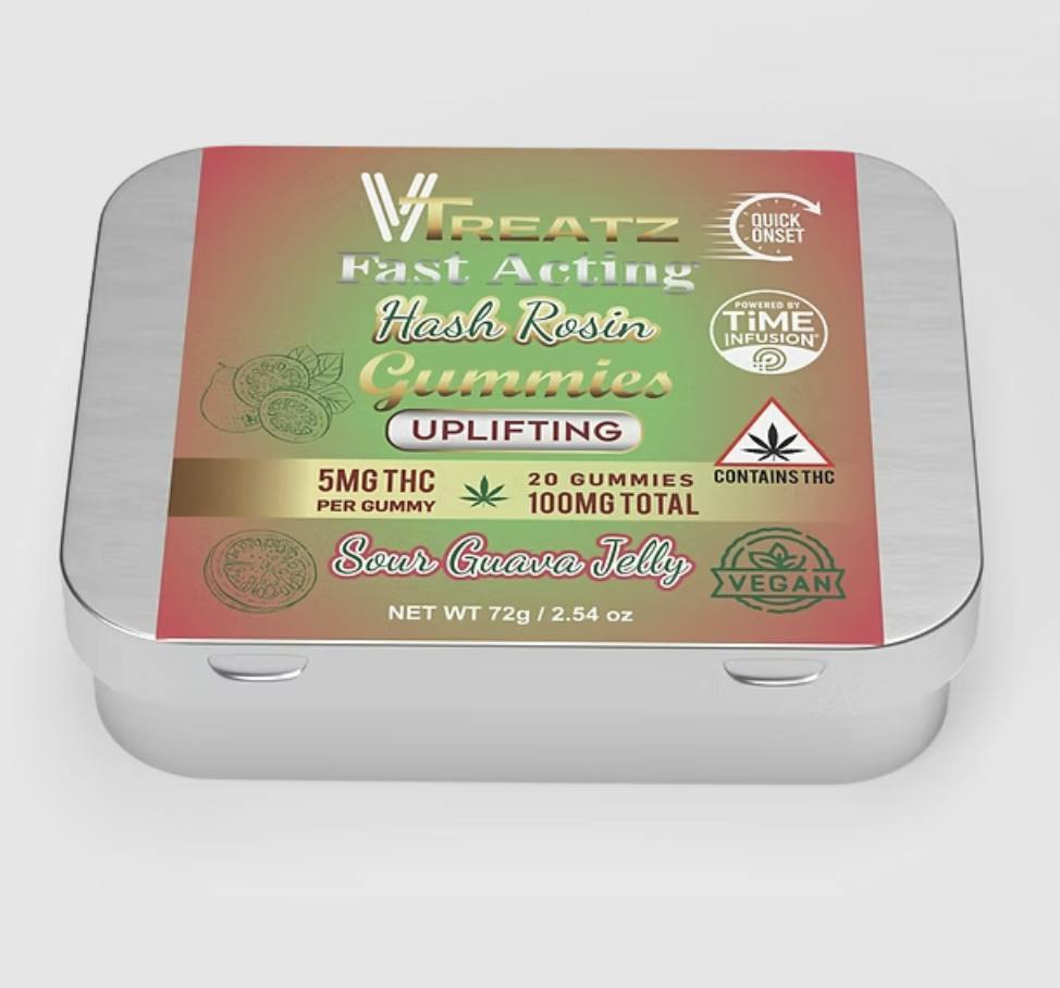 Vtreatz | Sour Guava Jelly | Gummies | 20pk by Vtreatz