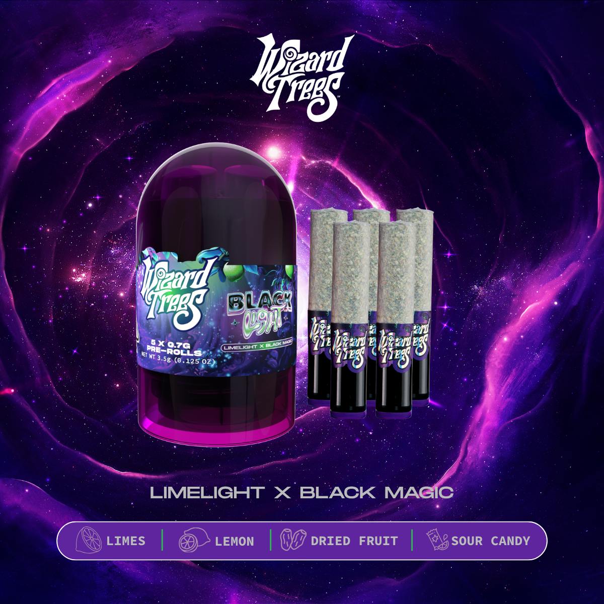 Black Light | Pre-Roll | 0.7g each | 5pk