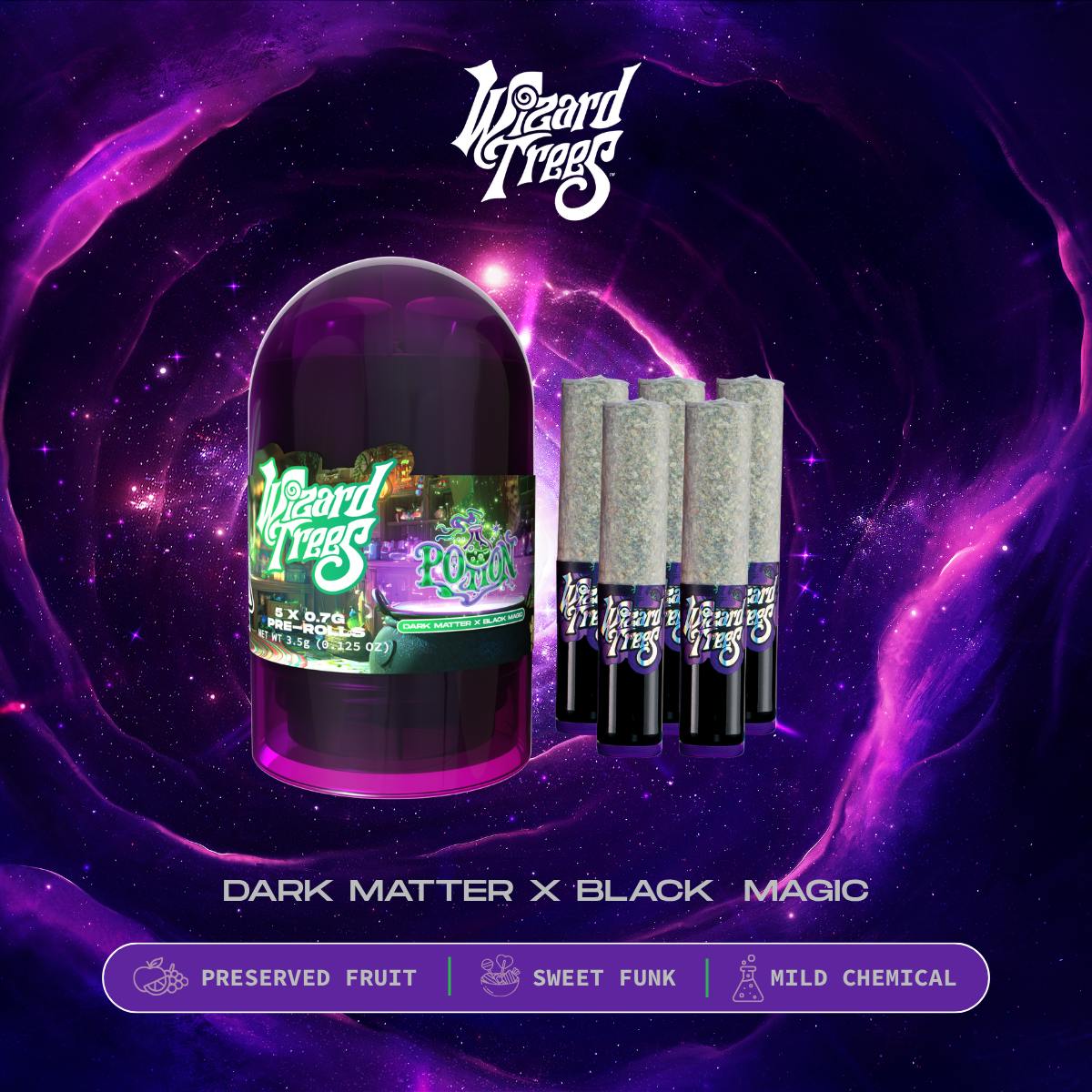 Potion | Pre-Roll | 0.7g each | 5pk - Wizard Trees