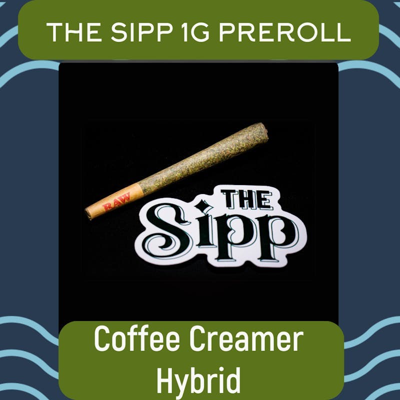 Coffee Creamer – Pre Roll – 1g by The Sipp