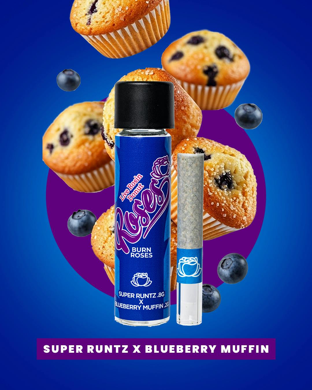 Super Runtz .8g Blueberry Muffin