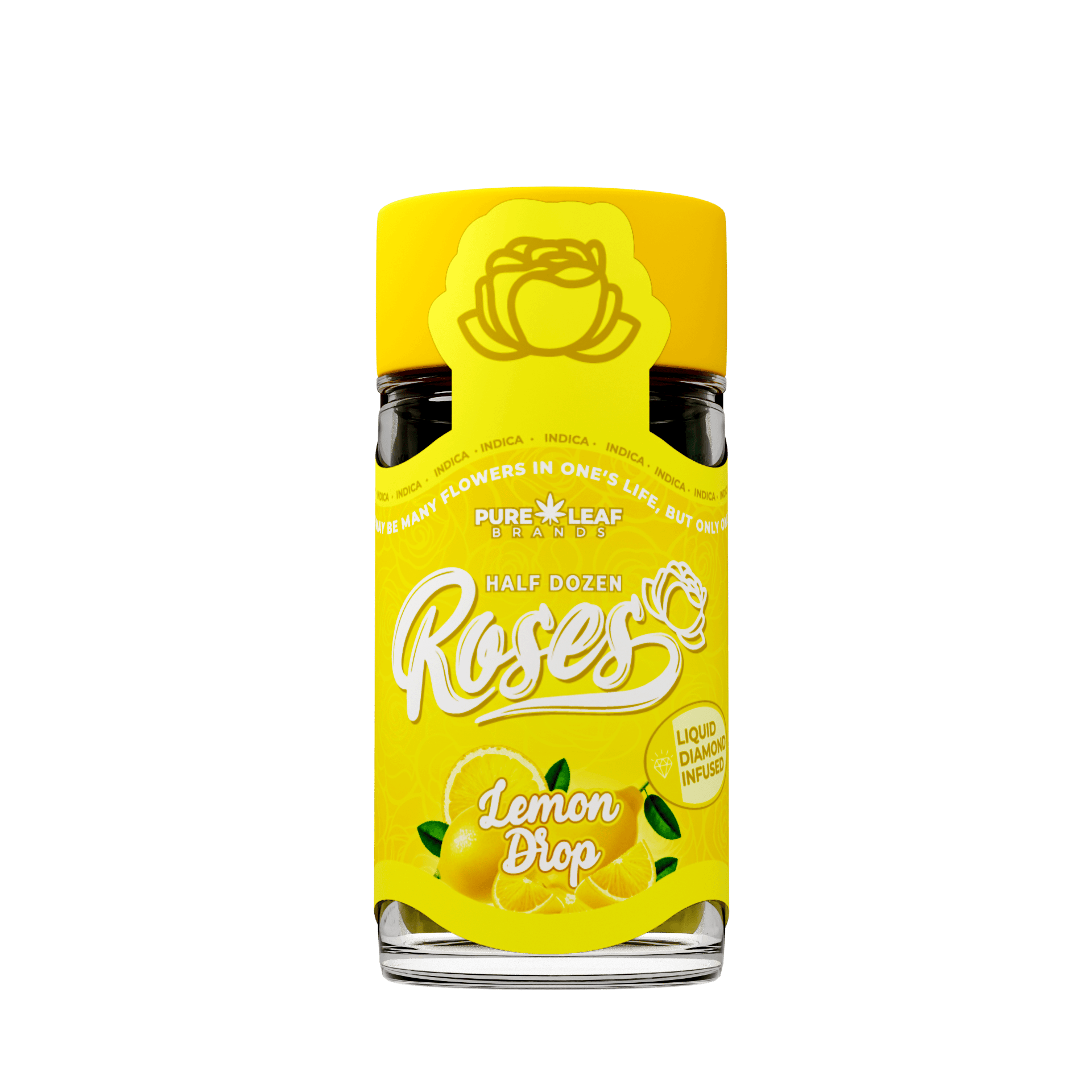 Lemon Drop | LQD Infused Minis | 0.6g each | 6pk by Roses