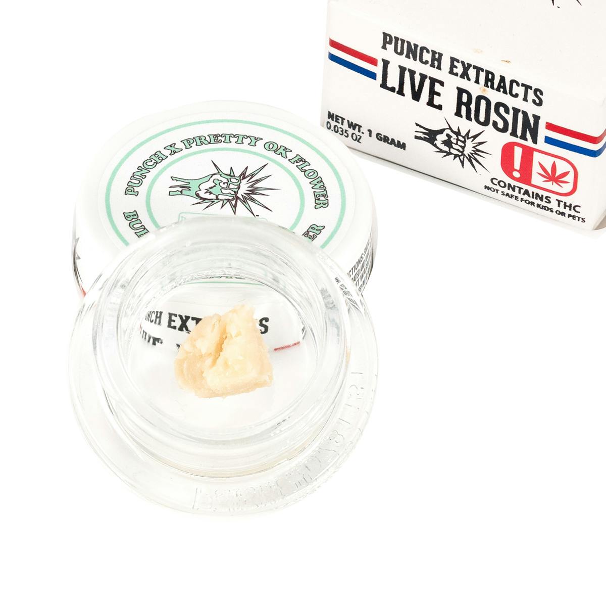 Punch | Bubble Mints | Silver Tier Live Rosin Cold Cure Badder | 1g by Punch Edibles & Extracts