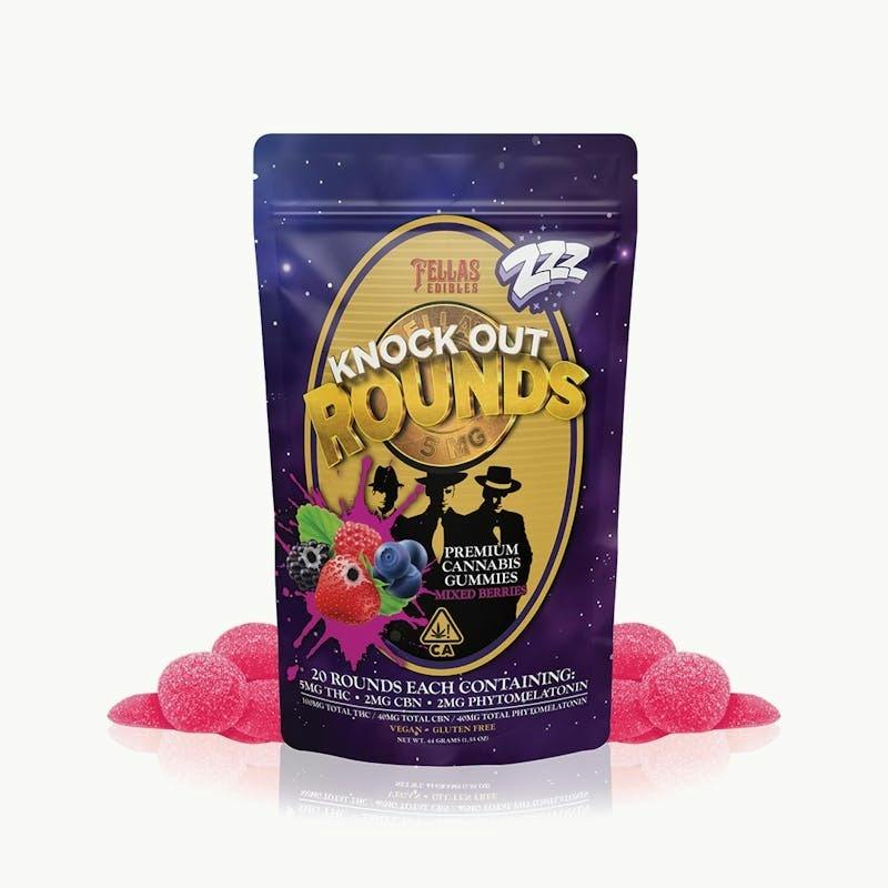 Mixed Berries – Knockout Rounds – 2:1:1 – 100mg