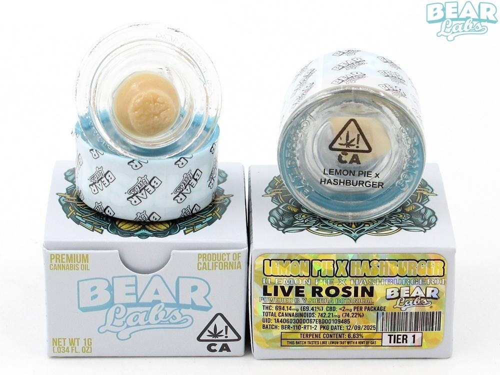 Bear Labs — Lemon Pie X Hashburger - Tier 1