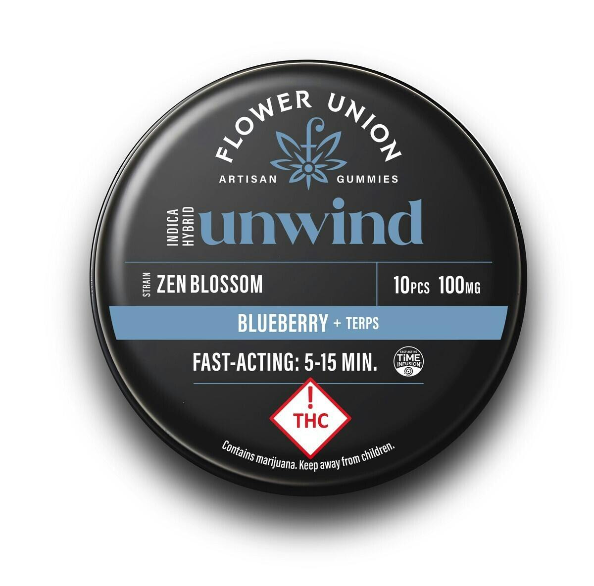 Blueberry UNWIND Zen Blossom by Indico
