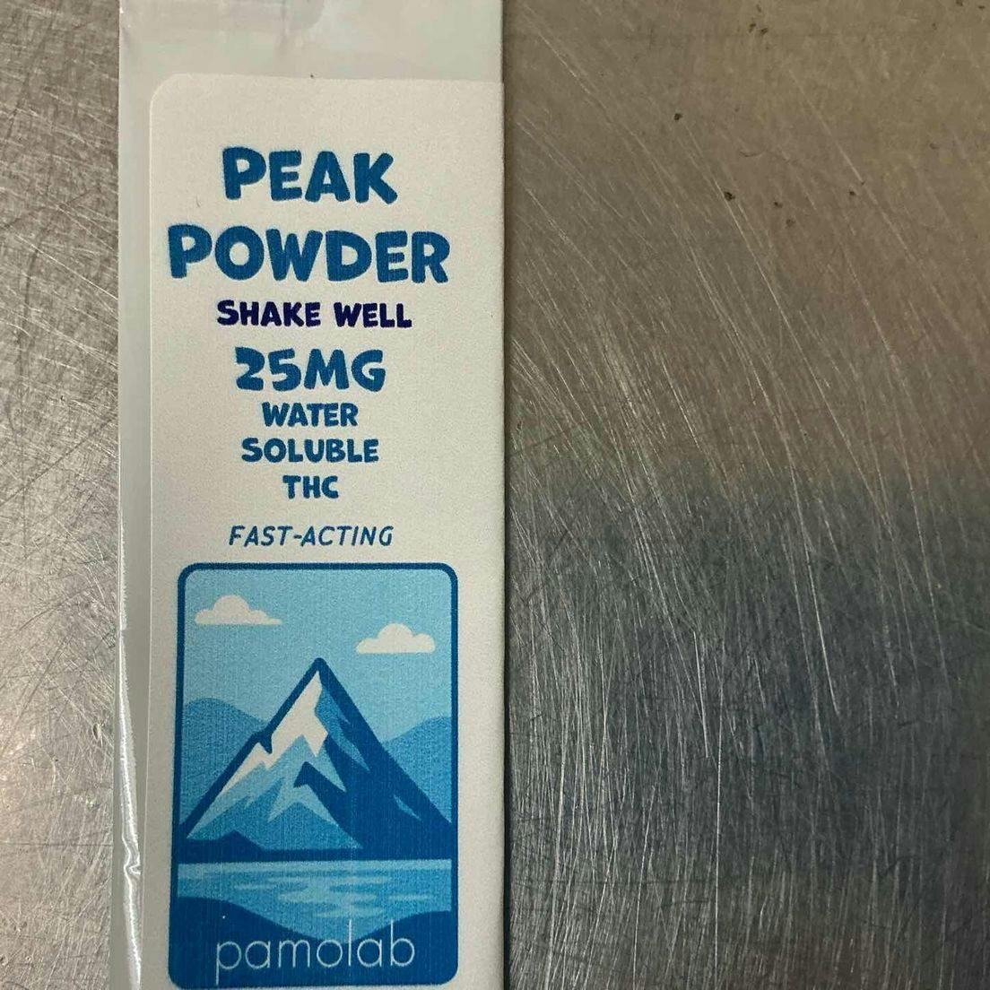 Pamolab | Peak Powder | Water Soluble THC | 25mg at Above and Beyond Cannabis LLC Medical Marijuana Dispensary