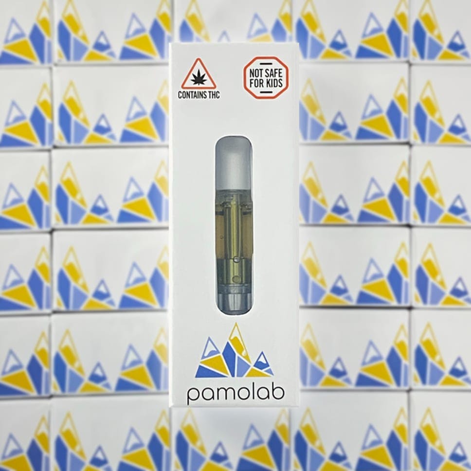 Pamolab | Strawnana | Distillate Cartridge | 1g at Lakewood Cannabis