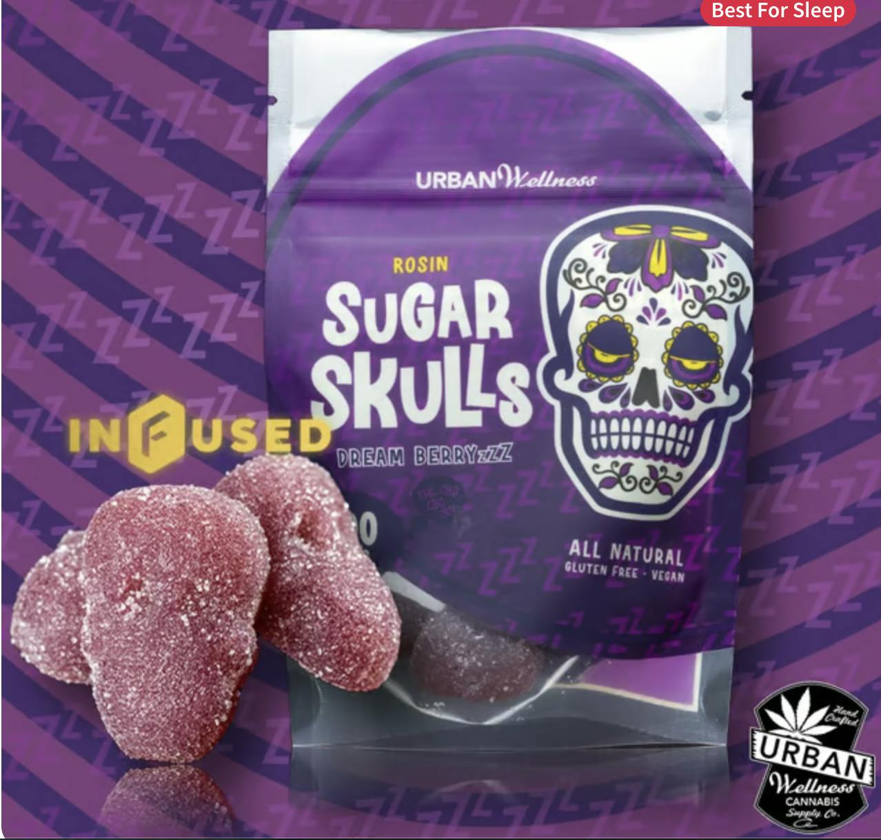 Urban Wellness | Dream Berry | Gummies| 100mg by Urban Wellness