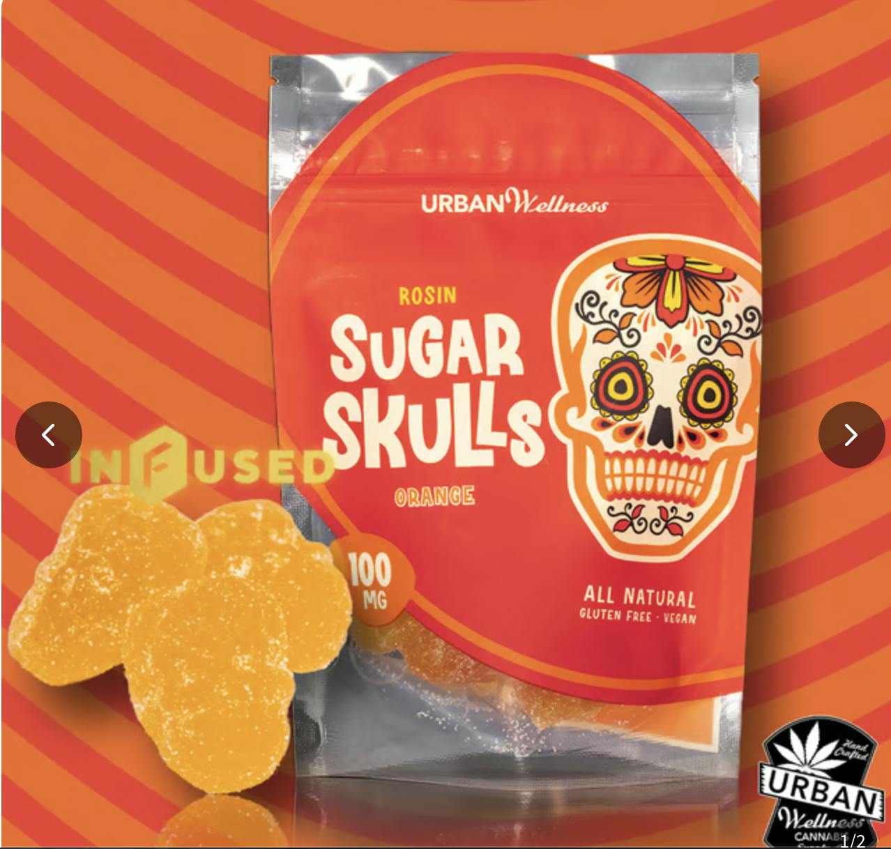 Urban Wellness | Orange | Gummies| 100mg by Urban Wellness
