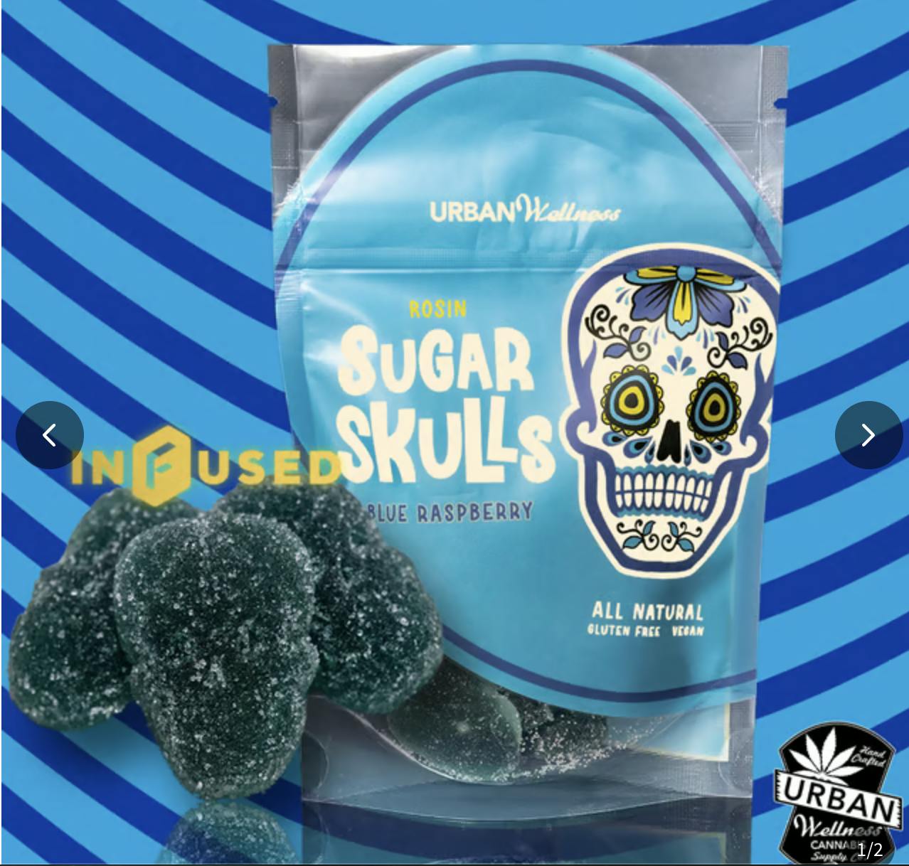 Urban Wellness | Blue Raspberry | Gummies| 100mg by Urban Wellness