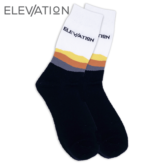 Cali Sunset – Crew Length Casual Sock