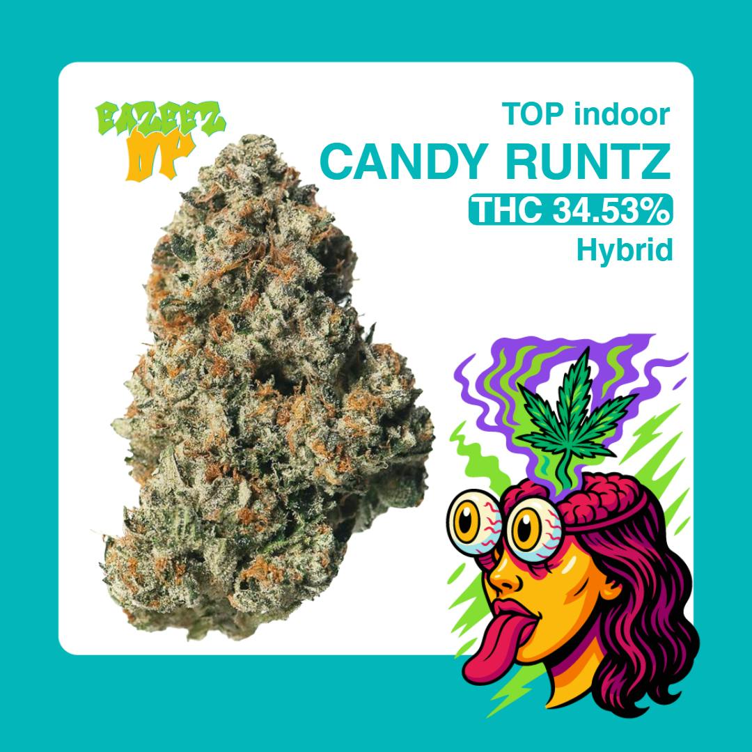 Candy Runtz - Top Indoor - New Drop- (3.5g-1/8oz) - Hybrid