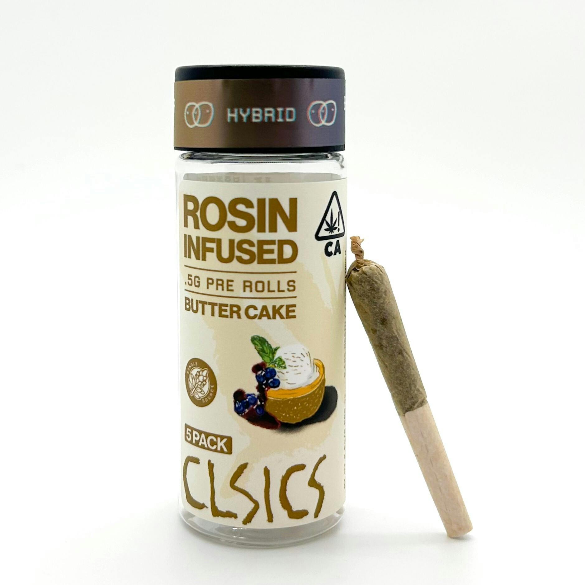 CLSICS Rosin & Rosin Infused Pre Rolls — Butter Cake