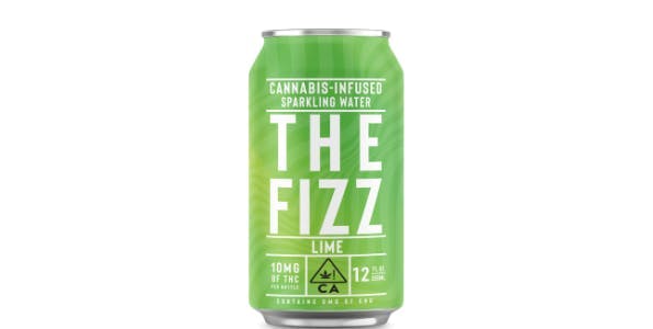 The Fizz Sparkling Water - Lime (10mg)