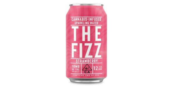 The Fizz Sparkling Water - Strawberry (10mg)