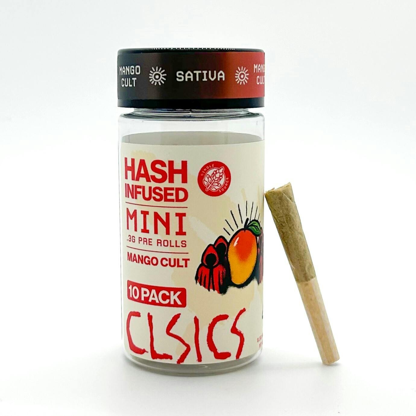 CLSICS Rosin & Rosin Infused Pre Rolls — Mango Cult