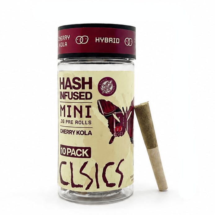 CLSICS Rosin & Rosin Infused Pre Rolls: Cherry Kola