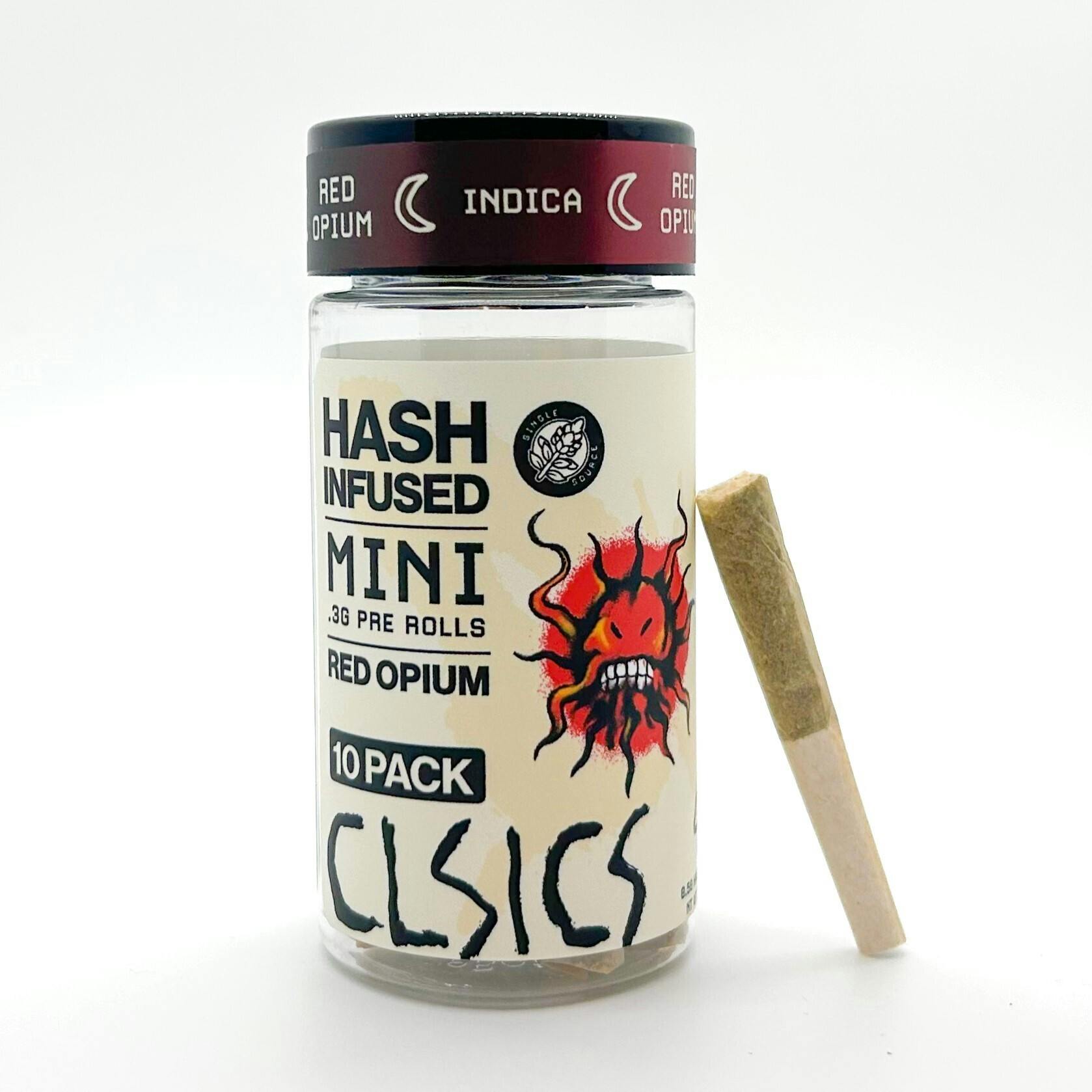 CLSICS Rosin & Rosin Infused Pre Rolls — Red Opium