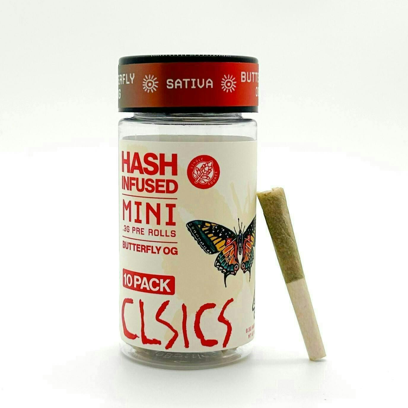 CLSICS Rosin & Rosin Infused Pre Rolls: OG Kush