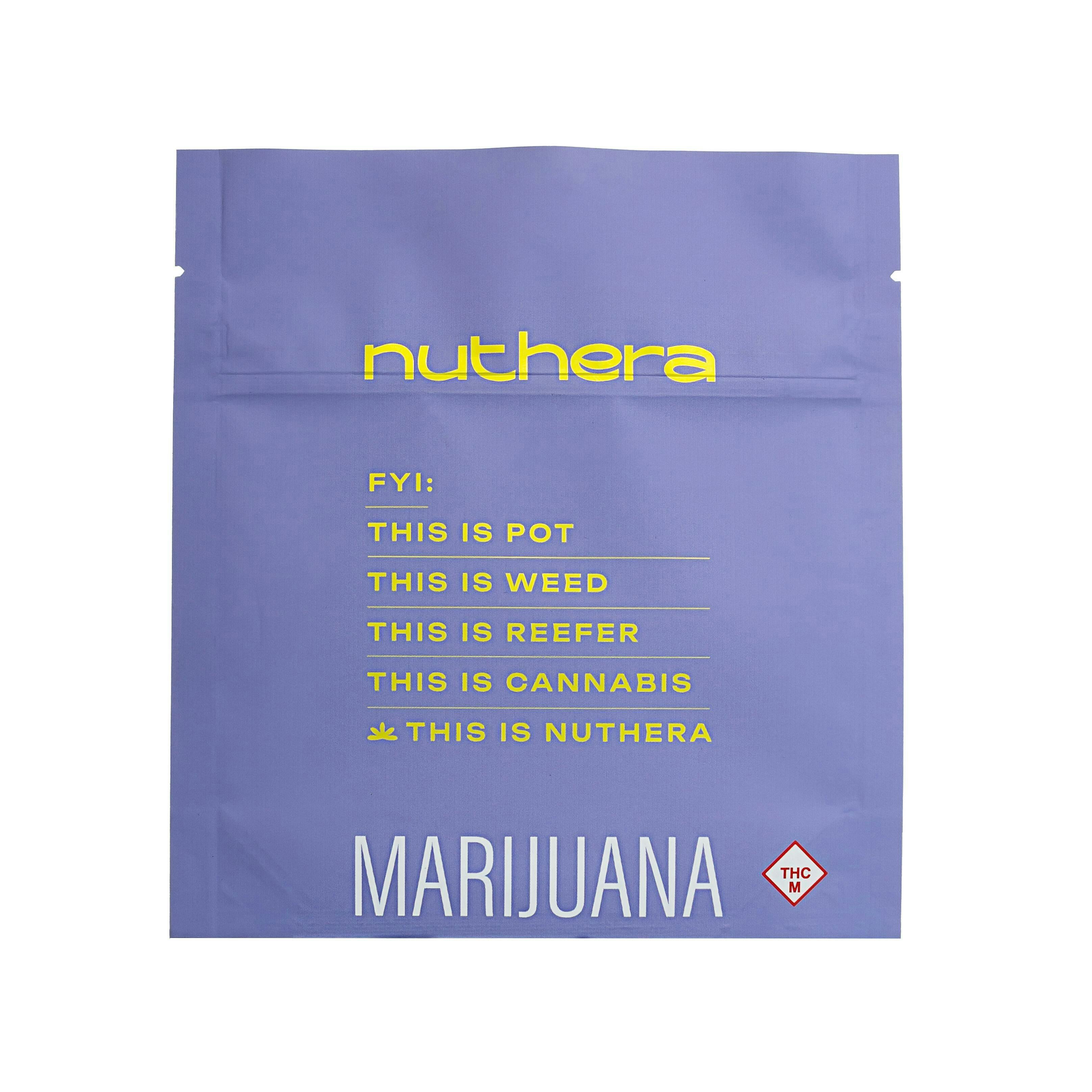 Nuthera Cannabis - Do si Dos 3.5g at Codes Dispensary Marshfield