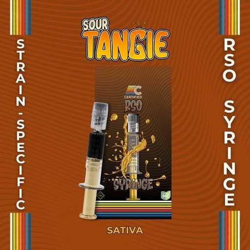 Sour Tangie - RSO Syringe | 1.0g at Klutch Cannabis Dispensary Northfield