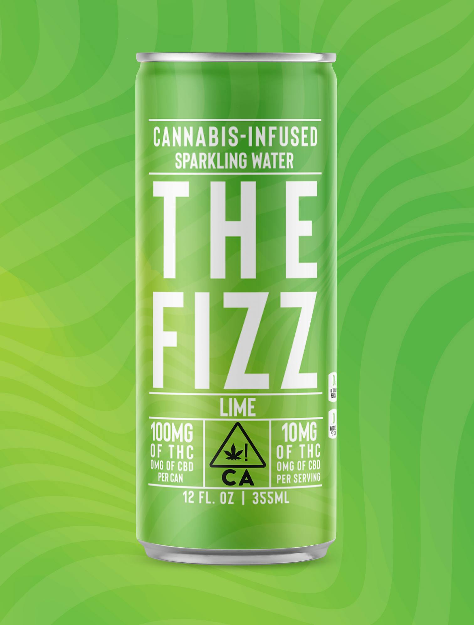 Lime Thc Sparkling Water
