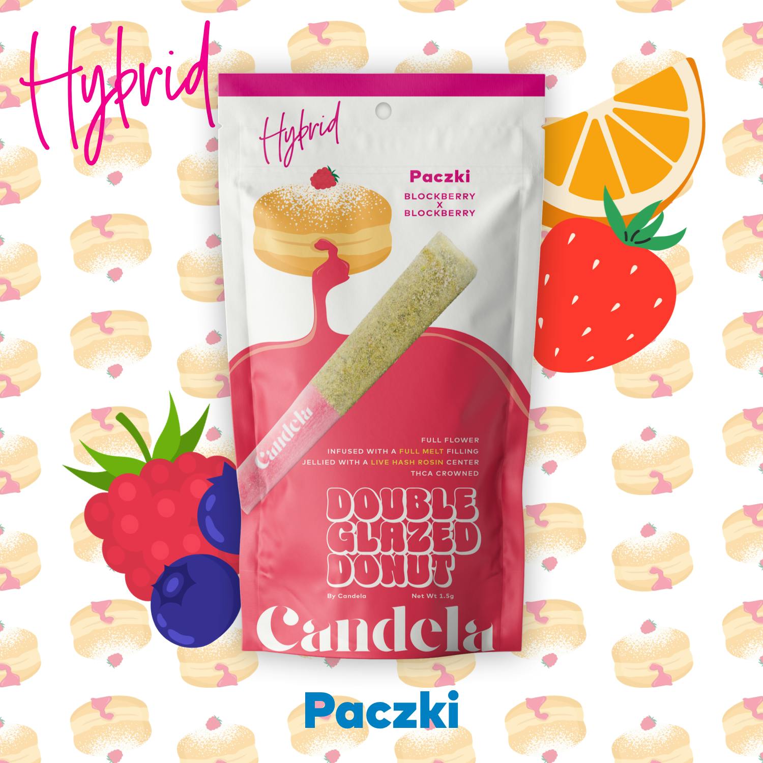 Candela "Paczki" Double Glazed Donut by Candela