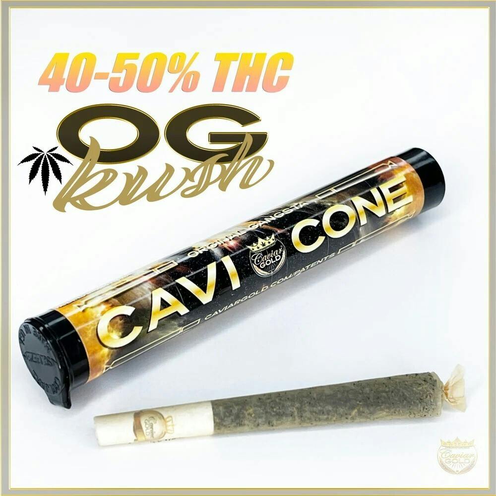 Cavi Cone | Original Gangsta | Infused Pre-Roll | 1.3g