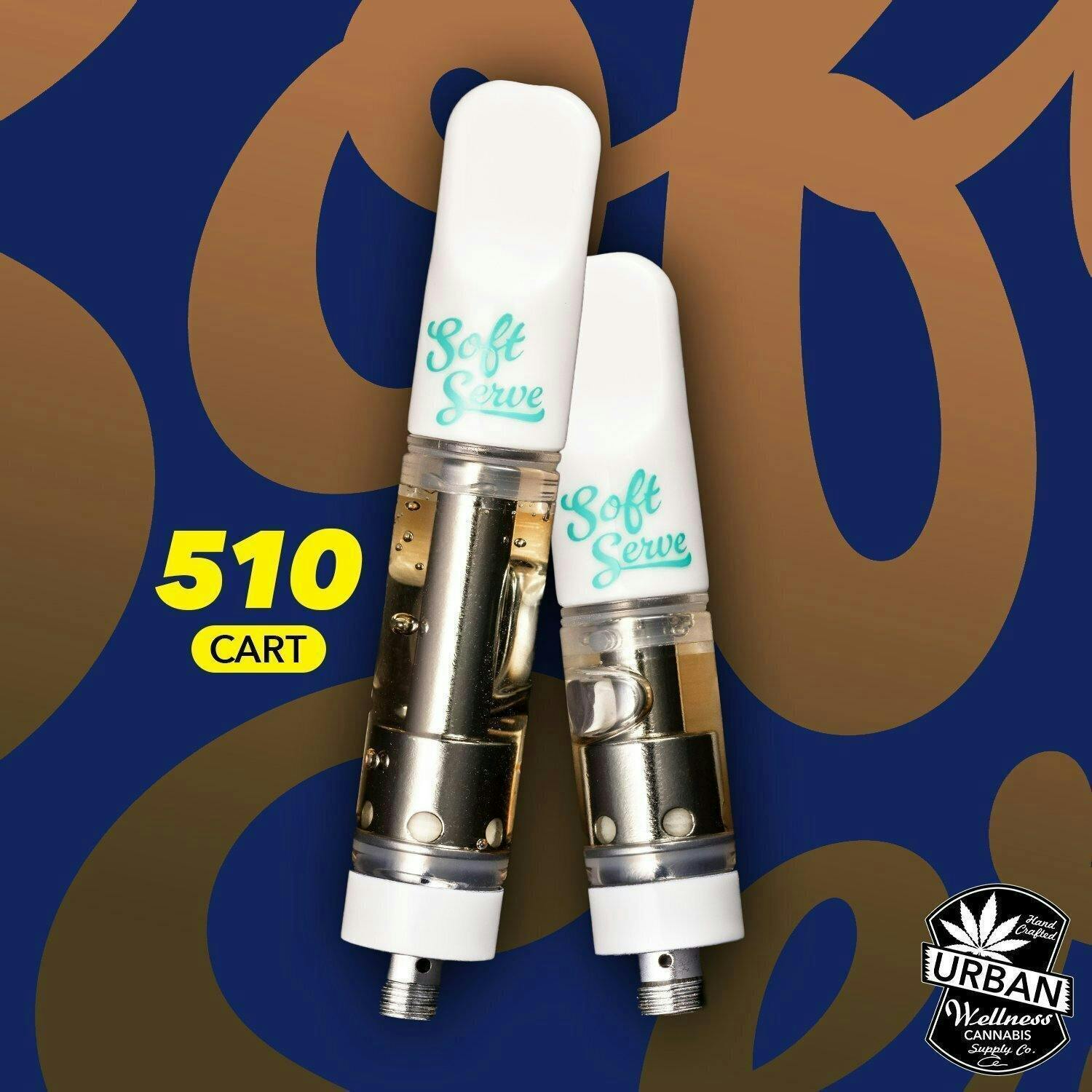 Soft Serve | Orange Cookies - Cartridge 0.5g at Urban Wellness Cannabis Dispensary - Taos
