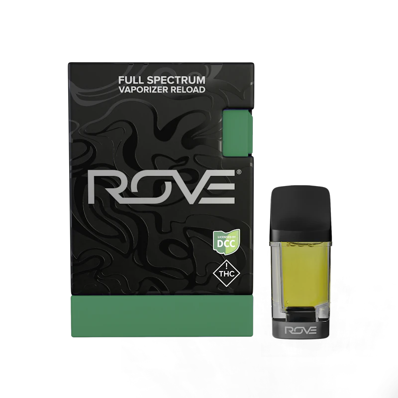 Rove Northern Lights · Melted Diamond Live Resin Vaporizer · 0.9g (Reload), Cartridges