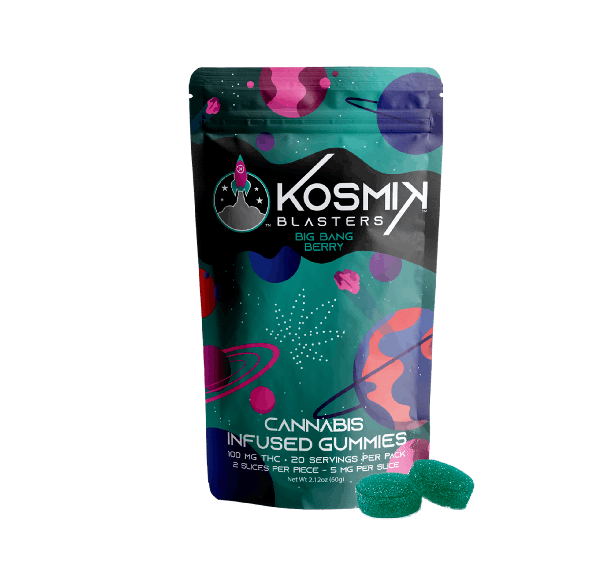 Blaster 100mg - Big Bang Berry | 20pk by Kosmik Brands