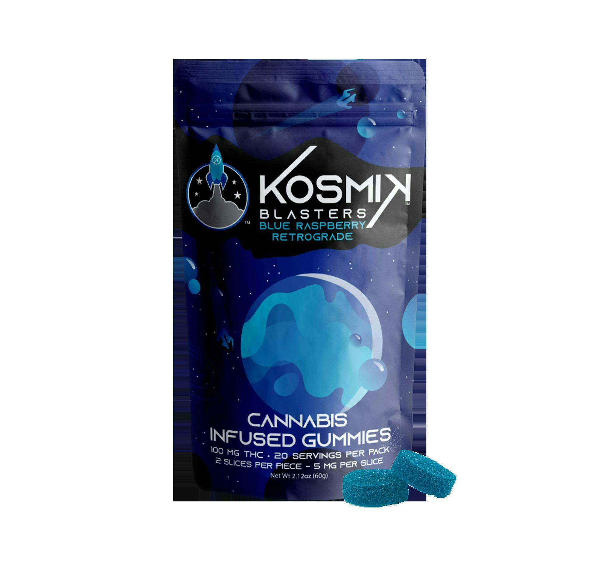 Blaster 100mg - Blue Raspberry Retrograde | 20pk | MA