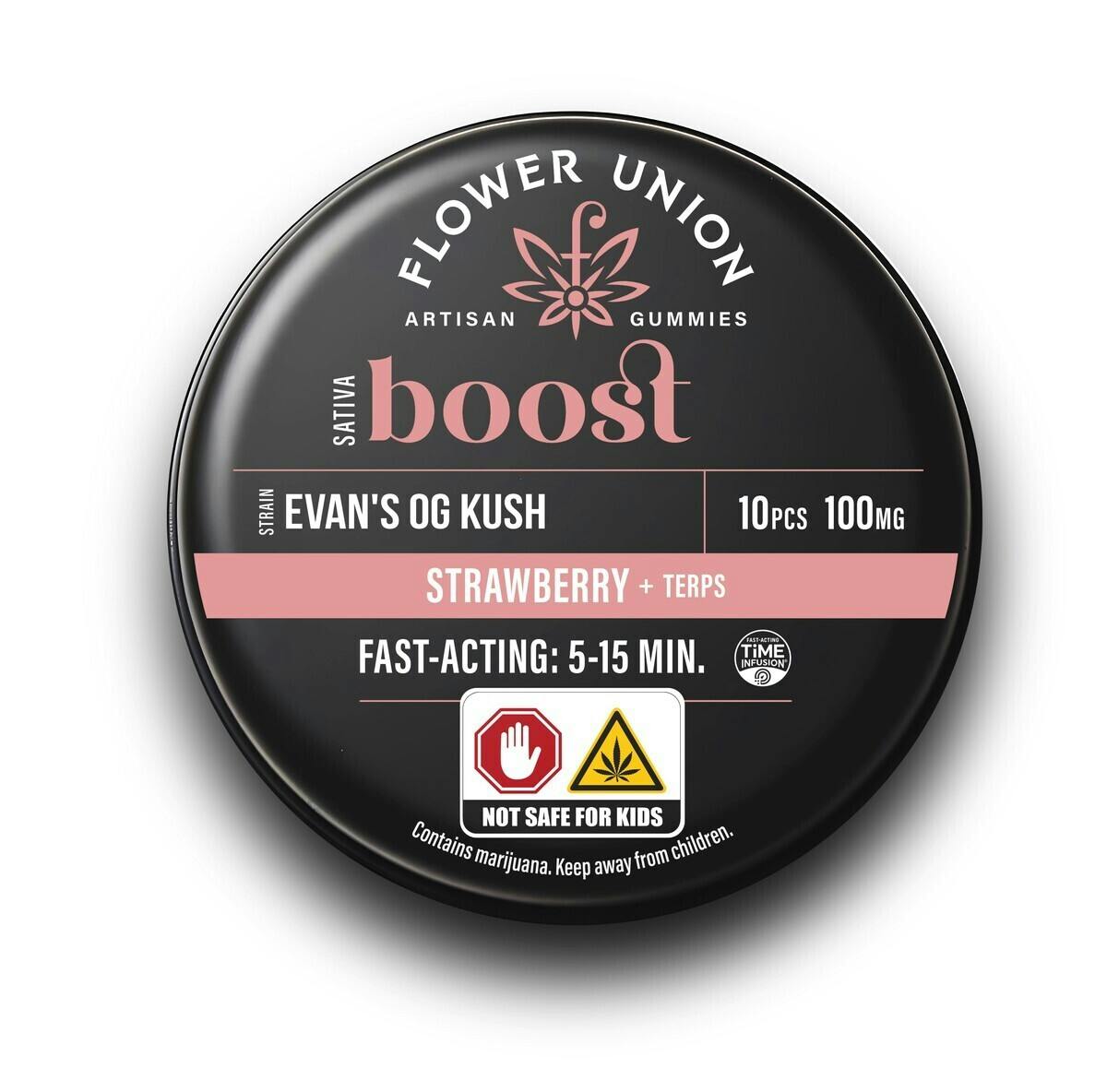 Strawberry Boost Evans Og Kush