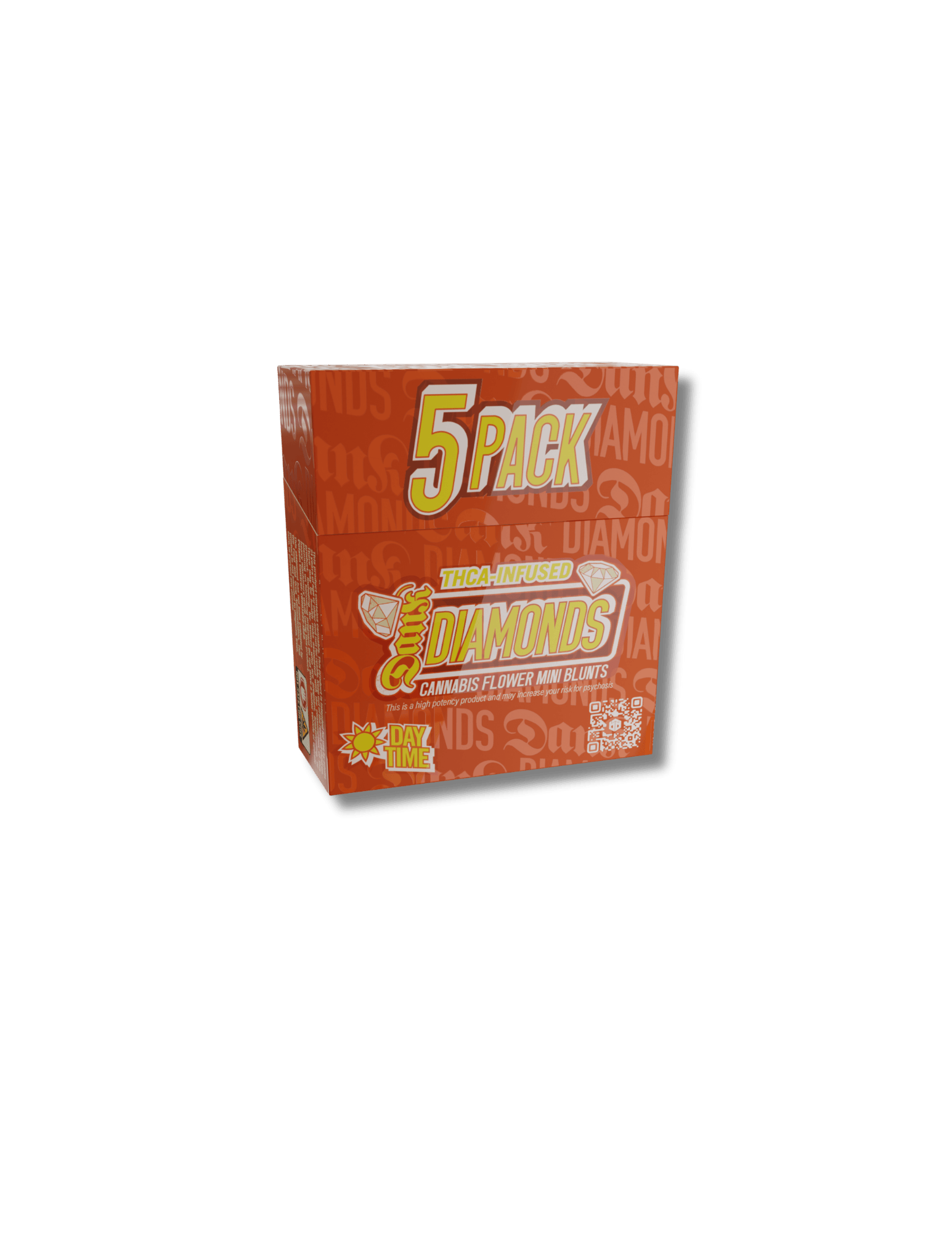 Dank Diamonds | Princess Cut | THCa Infused Mini Blunts | 0.7g each | 5pk by Bango Distribution