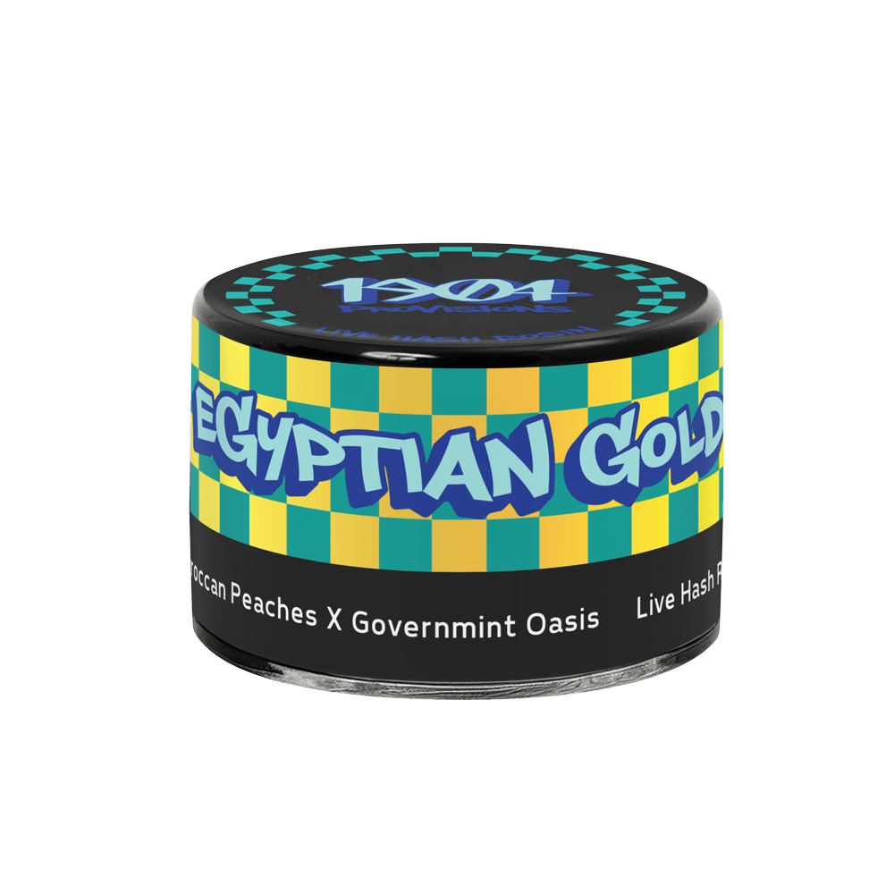 1904 Provisions | Egyptian Gold | Live Hash Rosin | Ice Water Hash | 1g