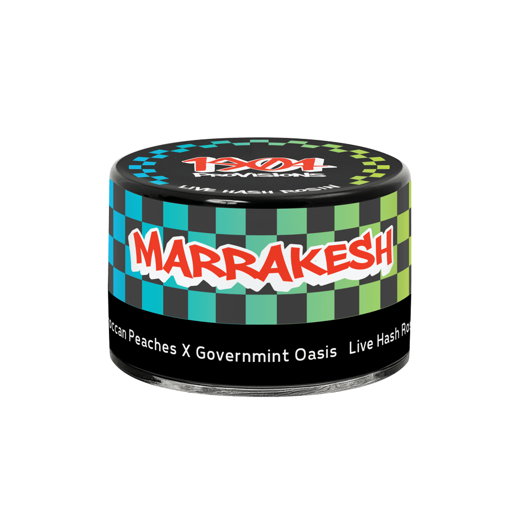 1904 Provisions | Marrakesh | Live Hash Rosin | Ice Water Hash | 1g