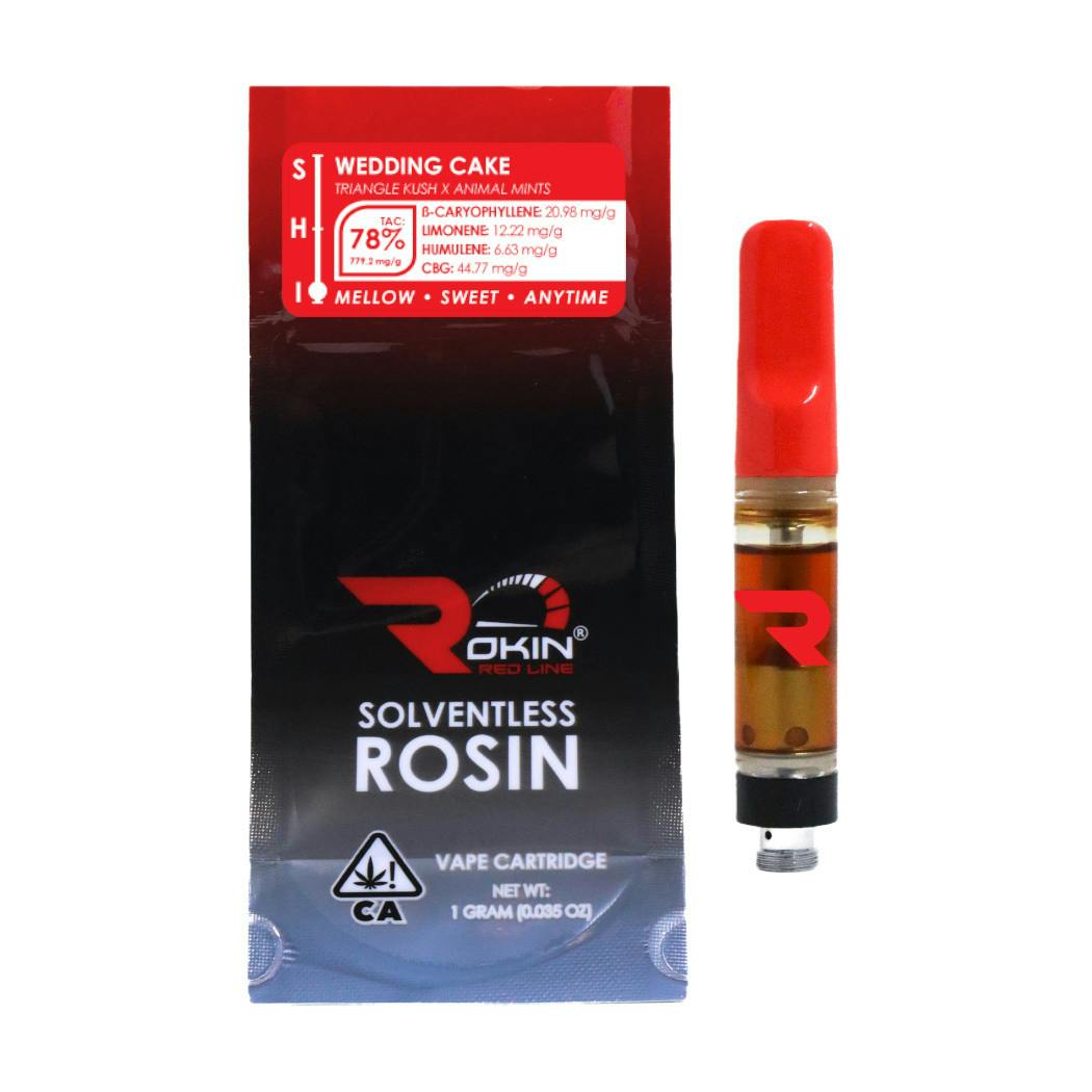 Redline Rosin Wedding Cake Cartridge
