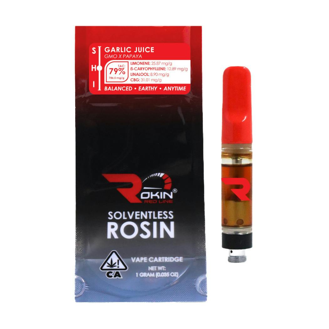 Redline Rosin Garlic Juice Cartridge