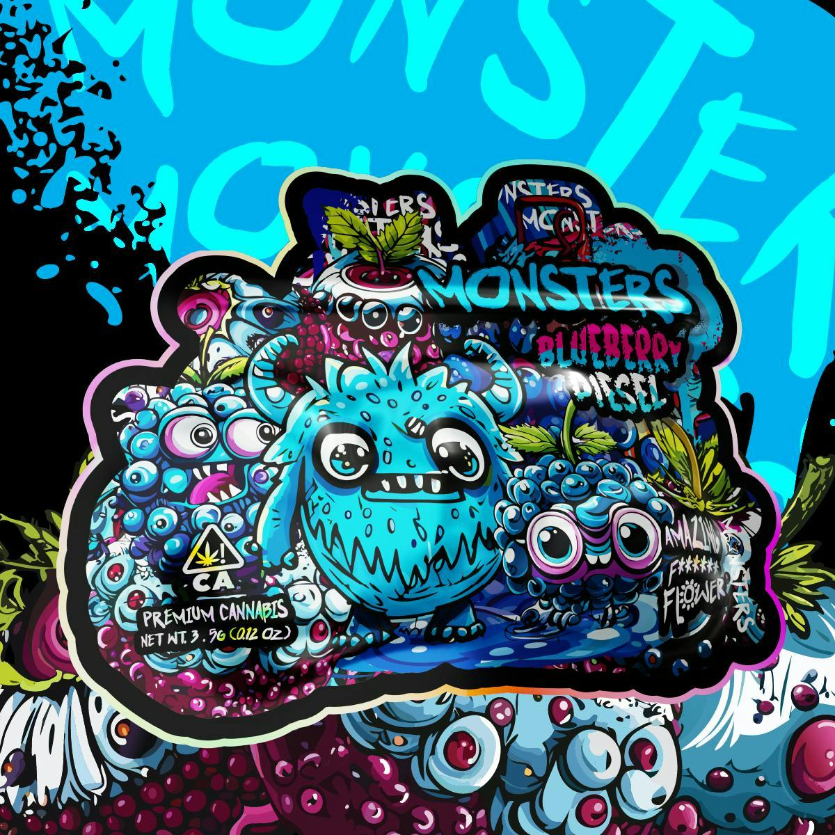 Monsters — Blueberry Diesel