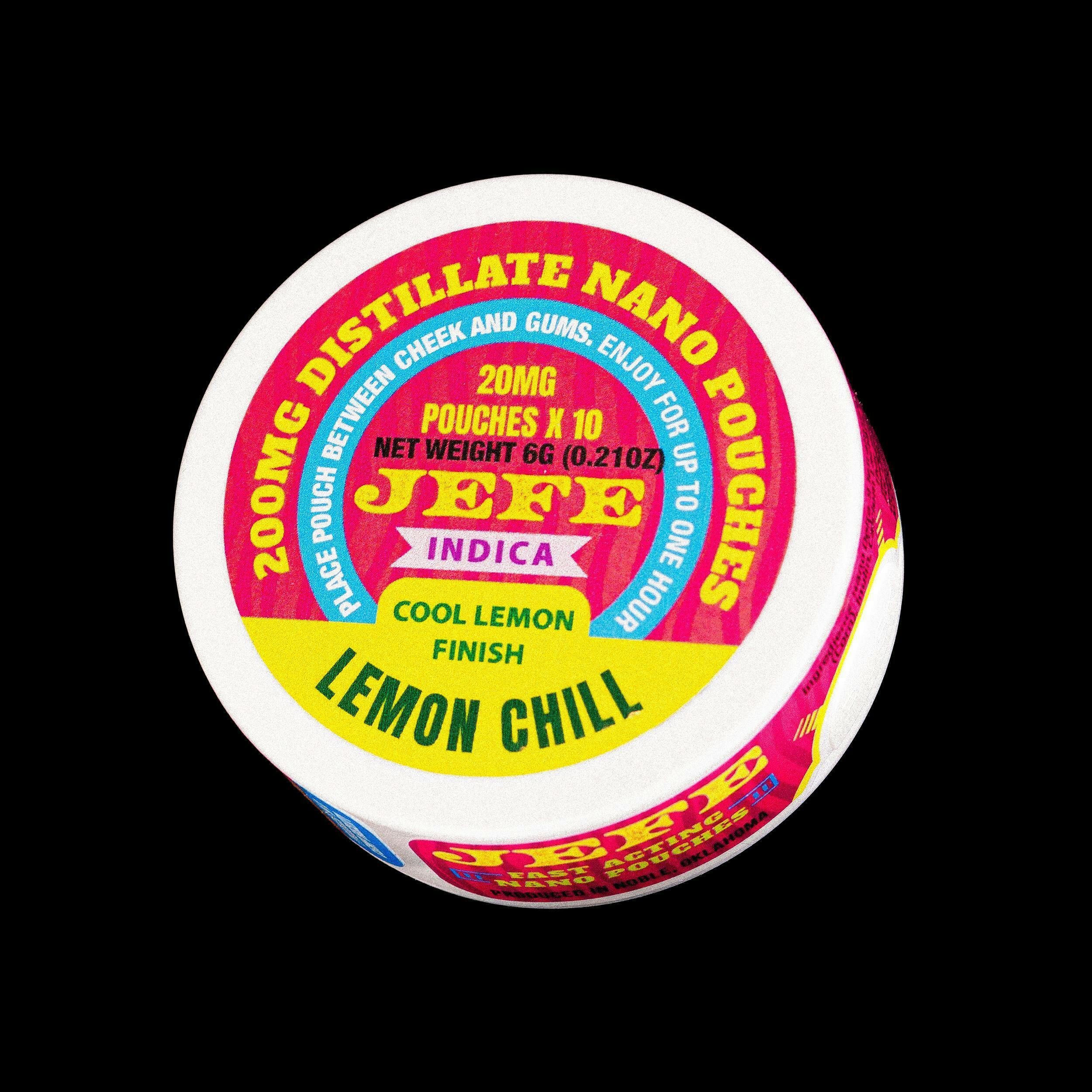 Distillate Pouches Lemon Chill Indica