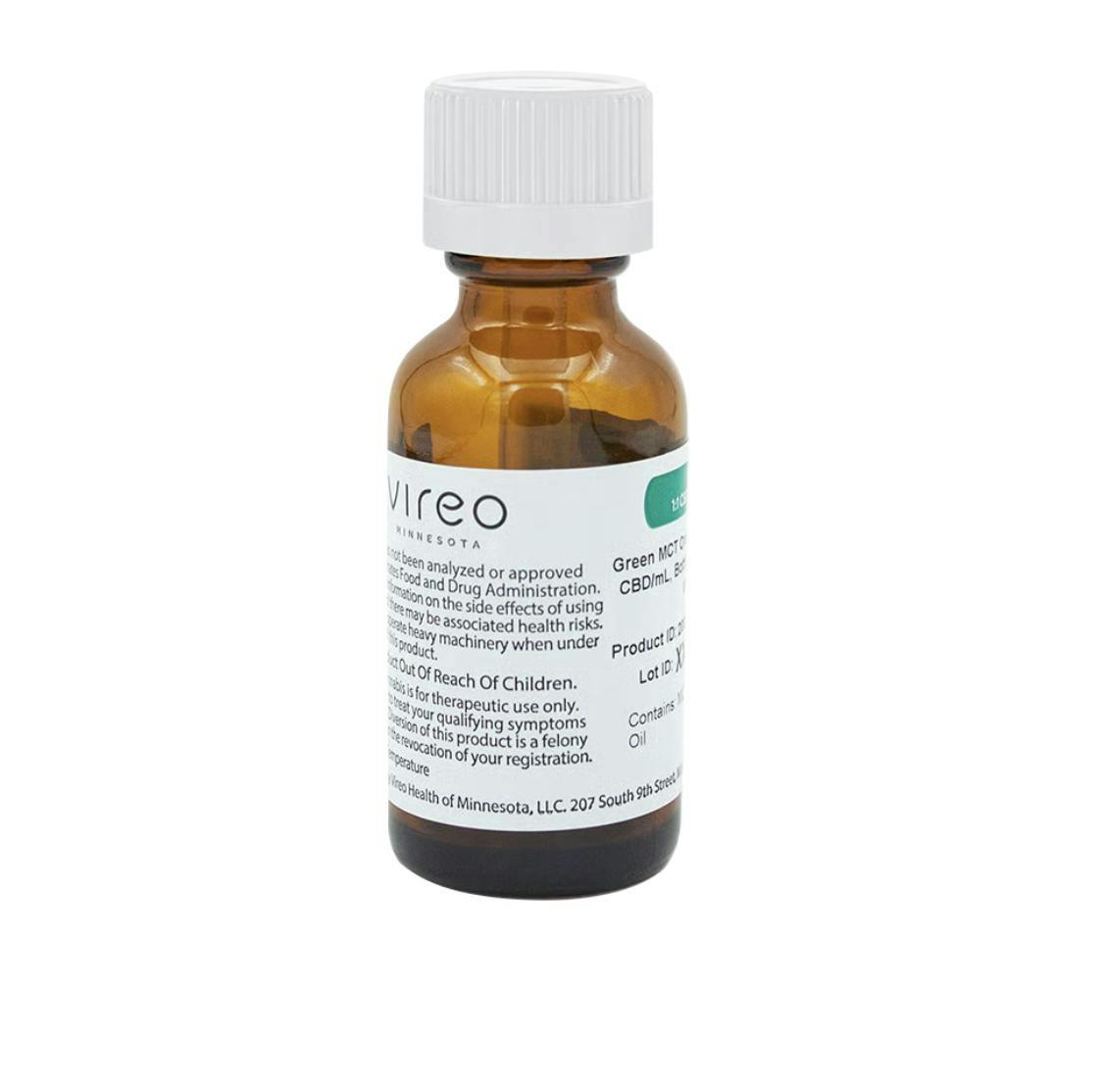 Green | 1:1 Oral Solution | THC:CBD 625mg:625mg | 25ml by Vireo