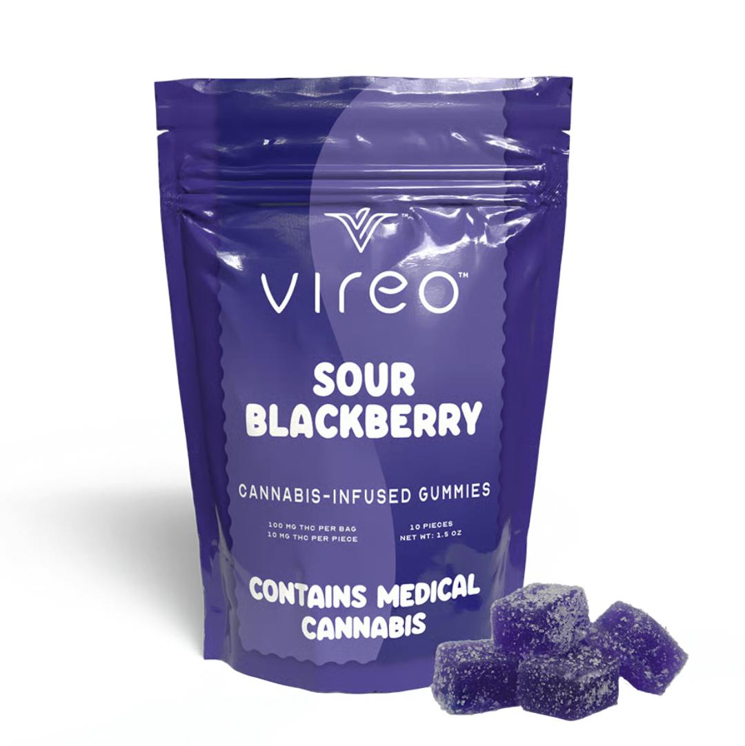 Sour Blackberry Gummies 10pk