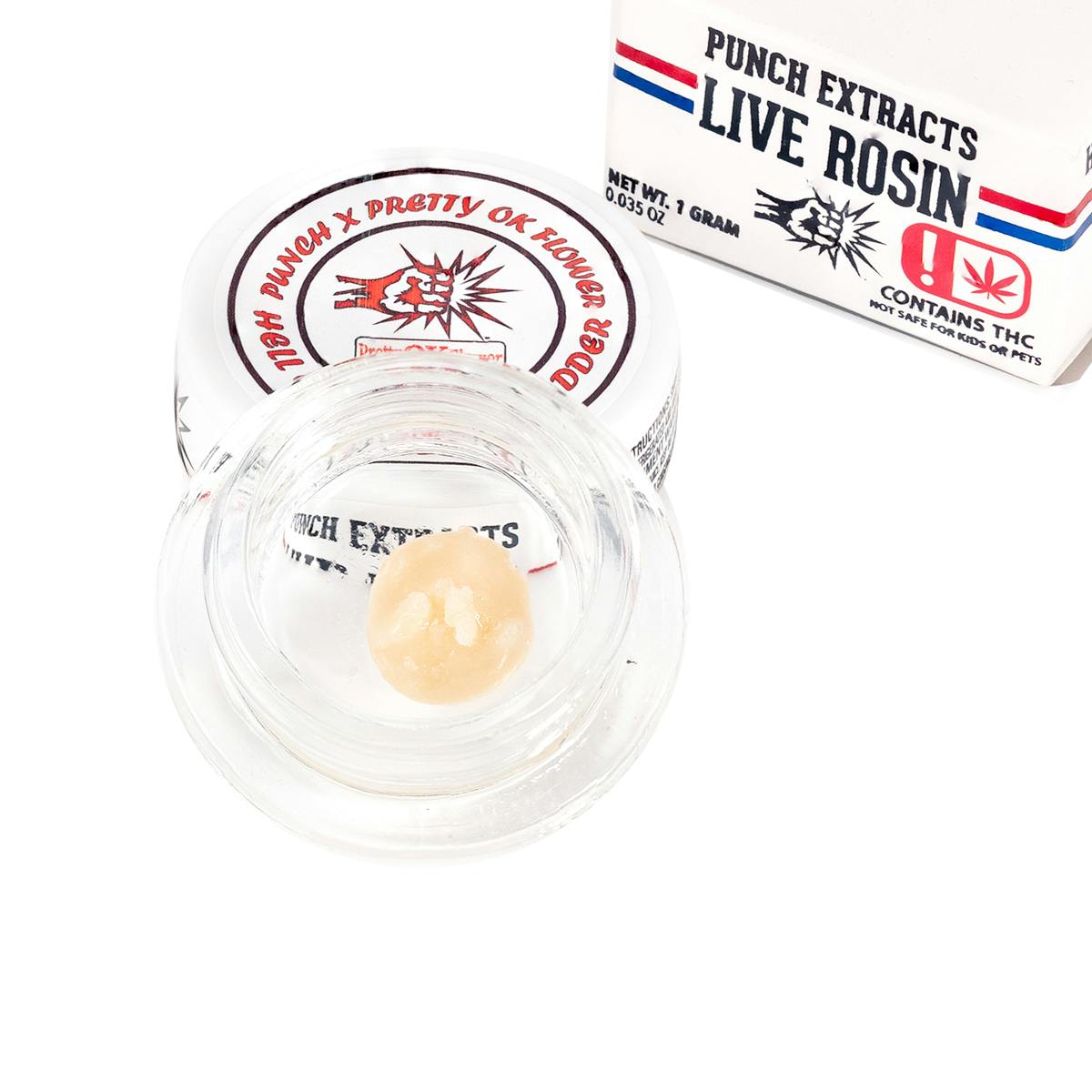 Hell on WheelZ Silver Tier Live Rosin Cold Cure Badder (1g) by Punch Edibles & Extracts
