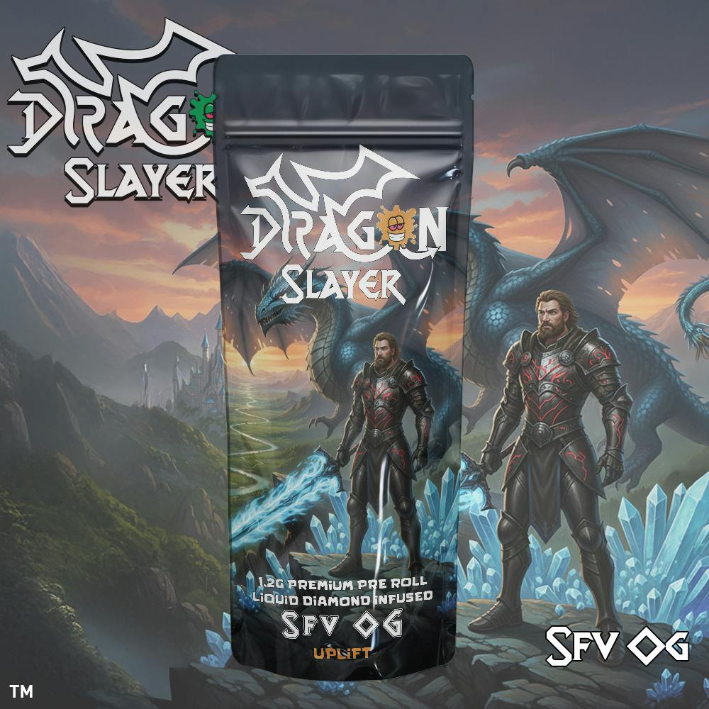 Dragon Slayers | SFV OG | Infused Pre-roll | 1.2g