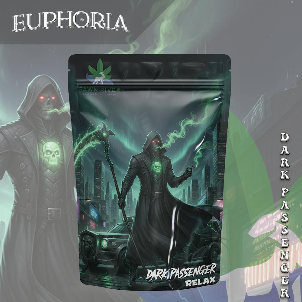 Dark Passenger | Euphoria | Pre-Pack Flower | 3.5g by Euphoria Brand