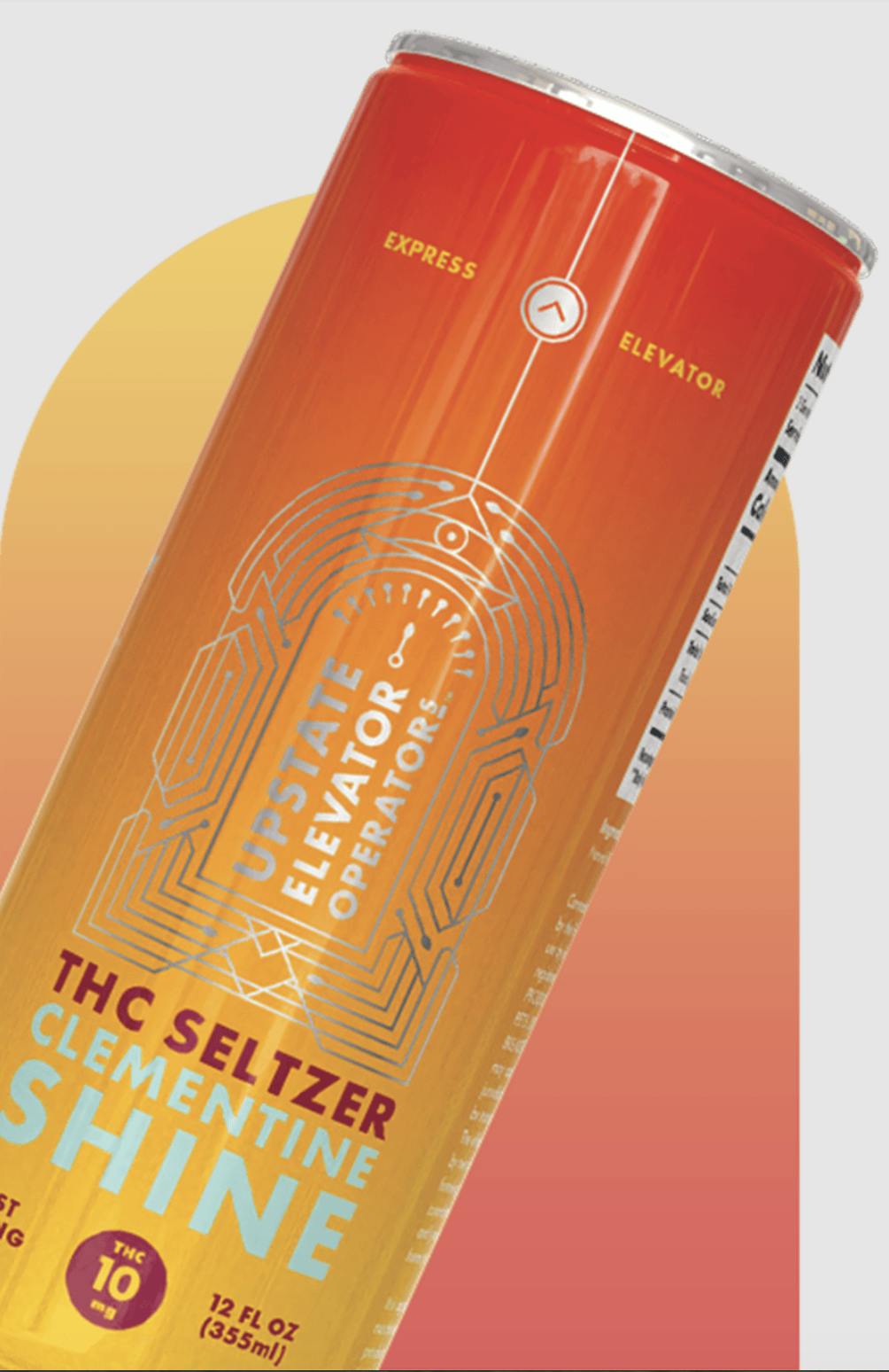 Clementine Shine | Upstate Elevator Operators | Drinks | 10MG at The Herbal Collective