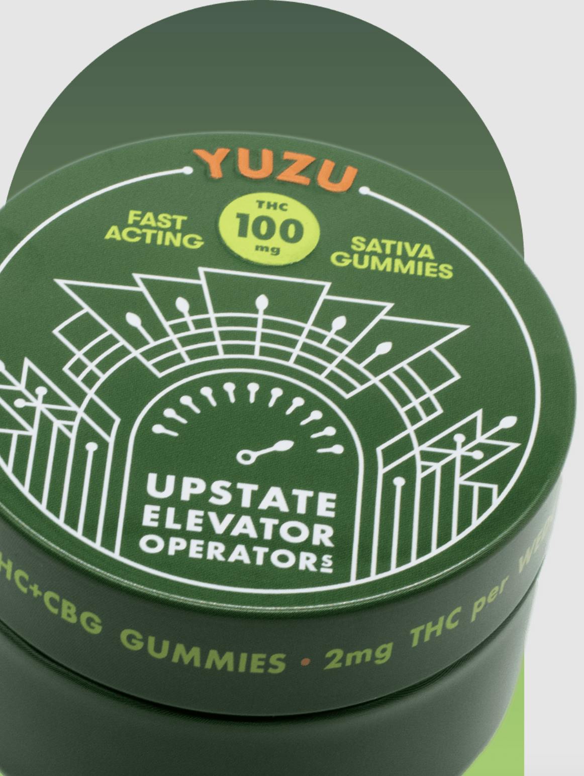 Yuzu | Upstate Elevator Operators | Gummies | 10MG THC + CBG by Upstate Elevator Operators